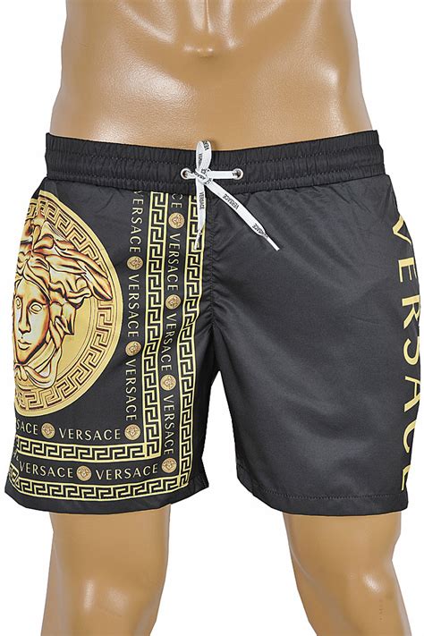 versace biker shorts|versace men's shorts set.